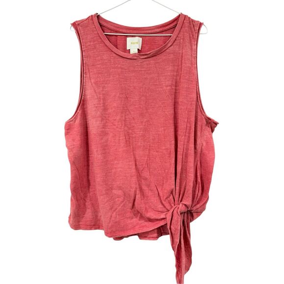 Maeve Tops - Maeve Anthropologie Side Tie Tank XL